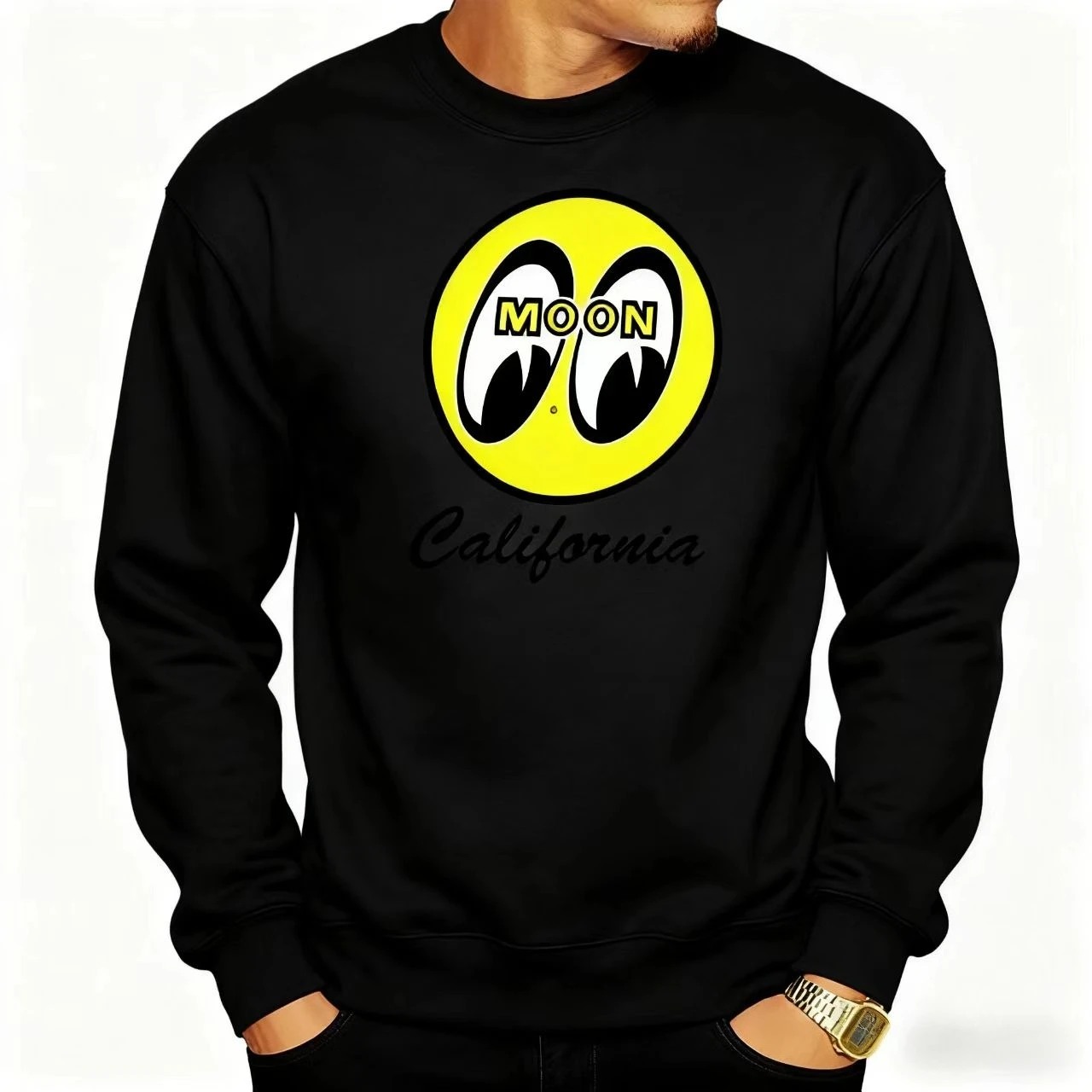 

2025 Women Moon Equipped Speed Signs Pinstriping Studio Hoods Racing Style Amazing T-shirt Summer Casual Hoodis Tops