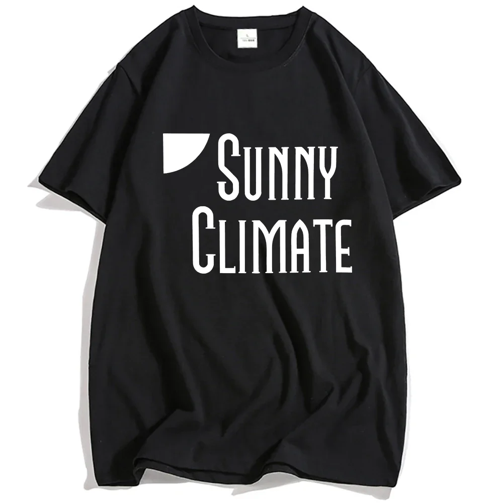 Camisetas Sunny Climate Alice in Borderland temporada 3, camiseta holgada de algodón de manga corta, camisetas informales de moda para hombres y mujeres