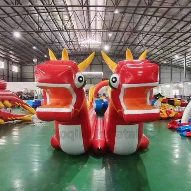 

Inflatable Dragon Water Banana Boat For 10 Persons Air Sealed Factory Good Selling Custom Size Sea Towable