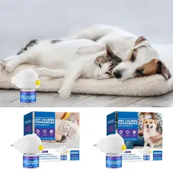 Pet Pheromones Calming Diffuser 30-Day Refill Calming Spray for Cat Dog Calm Relaxing Pets Pheromone Plug-In Relaxants Start Kit