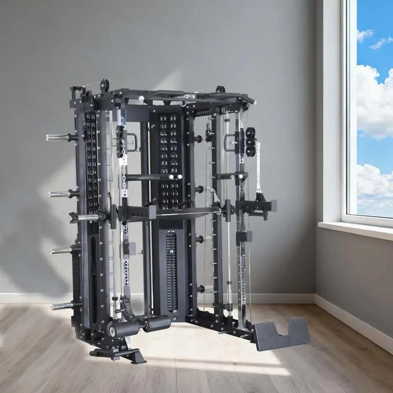 Commercial Squat Rack Multi Functional Trainer Gym Equipment Commercial Trainer Multi Function