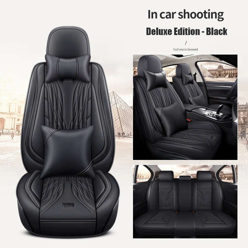 

WZBWZX Universal leather Car Seat Cover for Acura all models MDX ZDX RDX RL TL ILX CDX TLX-L Car-Styling car accessories