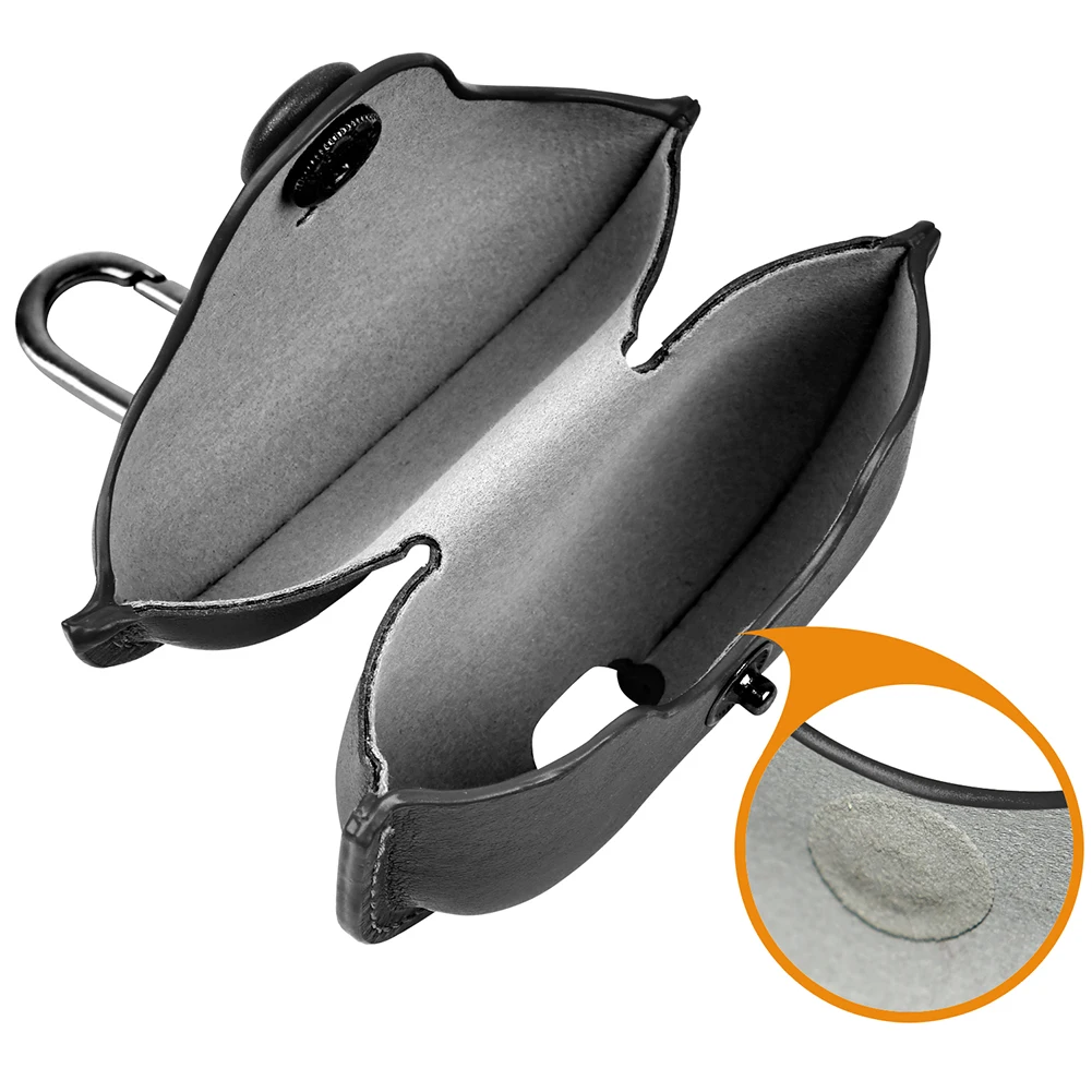 حافظة جلدية ريترو لأجهزة AirPods 4 غطاء حماية لسماعات الأذن غطاء حماية لجهاز Airpods 4th Generation