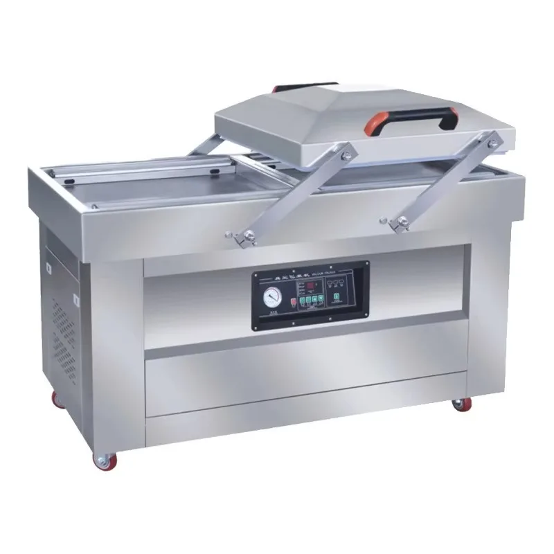 

Industrial Large Capacity Commercial Vacuum Sealer Machine Heavy Duty Vacuum Packaging Equipment For Food Factory Production Use