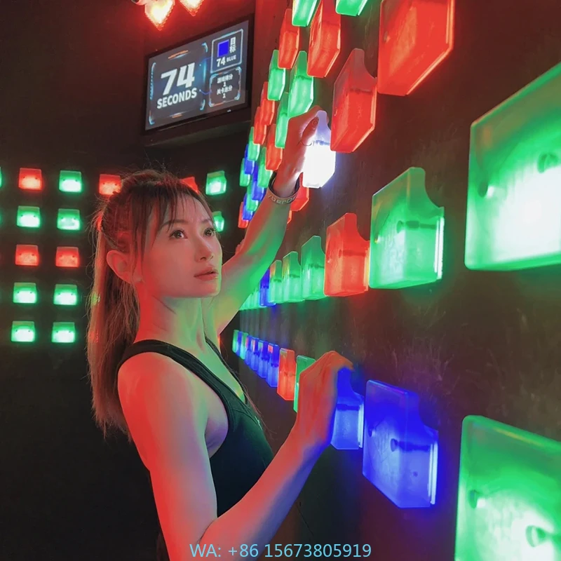 

Интерактивные игровые LED-кнопки для спортивных игр и скалолазания с RGB-подсветкой: Прямые поставки с завода, активирующие игру и развлечение