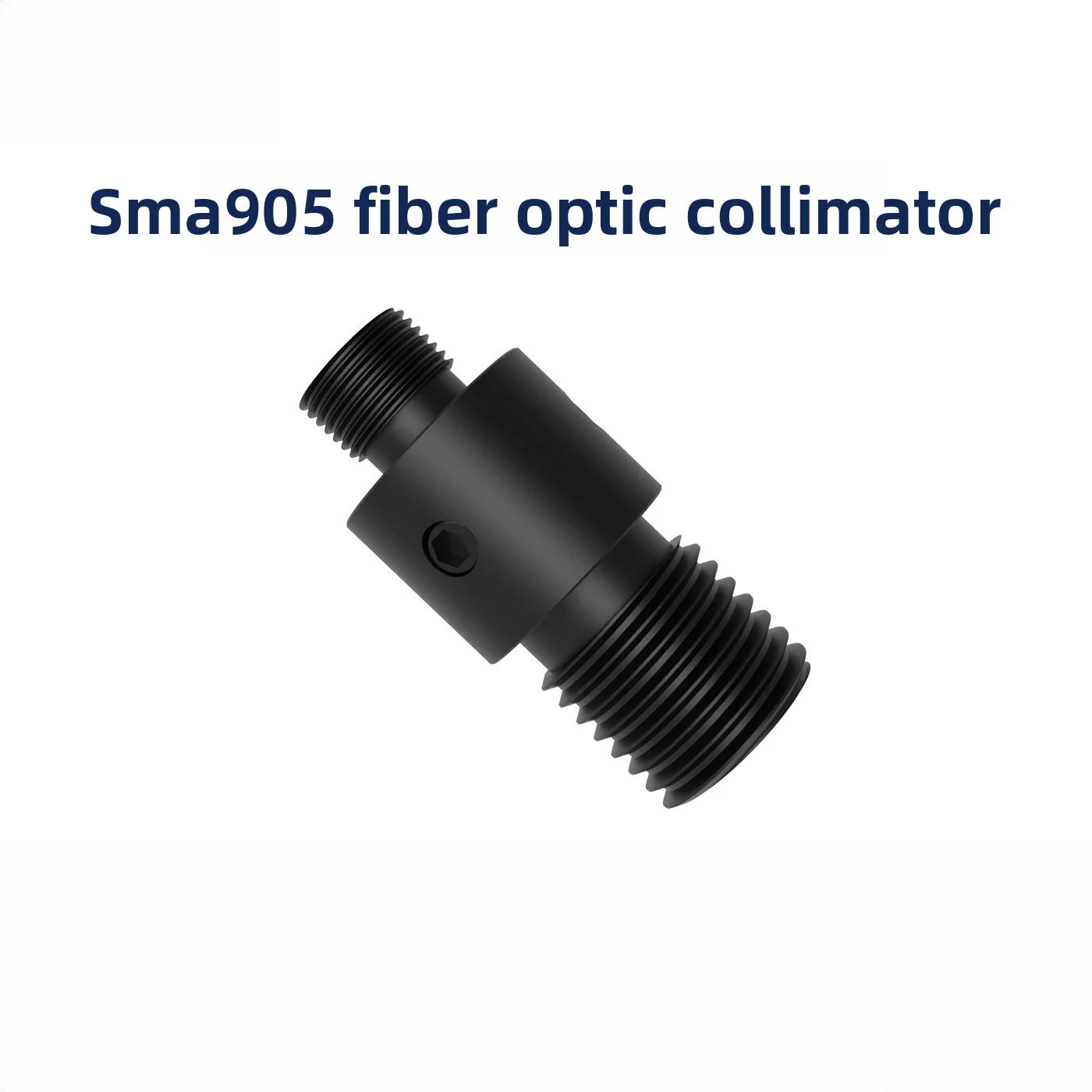 SMA905 Fiber Optic Collimator  Round Type Optical Lens SMA Collimator Parallel Light Output FC Fiber Optic Collimator
