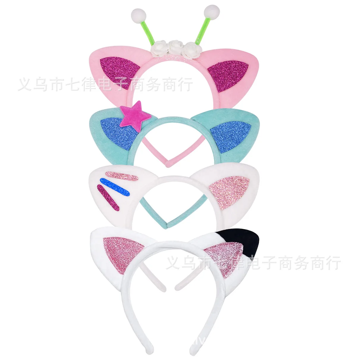 Gabby Dollhouse Girls Headbands Cartoon Kawaii Children Anime Fashion Headwear Creative New Party Cosplay Accessories Cute Gift