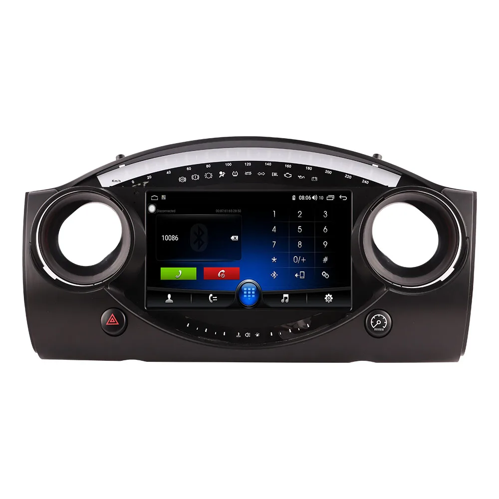 Radio samochodowe dla BMW Mini R50 R56 R60 2004 2005 2006 CarPlay Android Auto GPS nawigacja DVD odtwarzacz multimedialny Stereo 4G Wifi