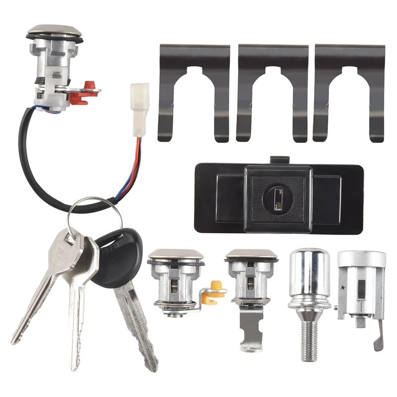 

Car Lock Cylinder & Key For Mitsubishi Pajero Shogun Montero MK2 V31 V32 MR259744