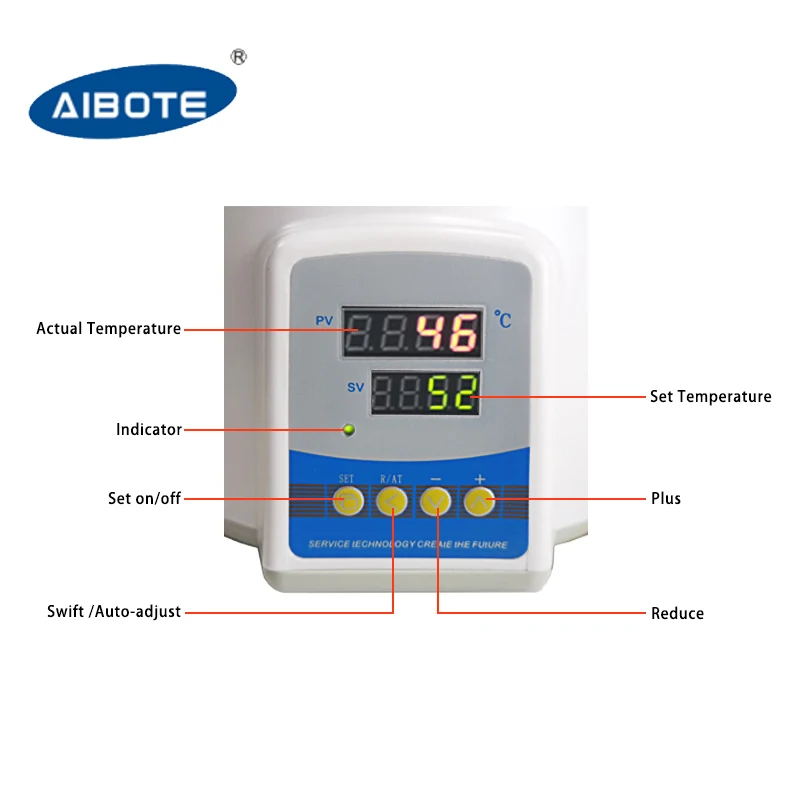 2025 AIBOTE ZNHW 5 liter digital heating mantle