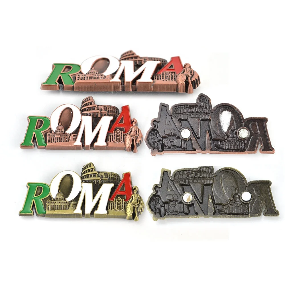 3D metal fridge magnet, cheap price, promotion