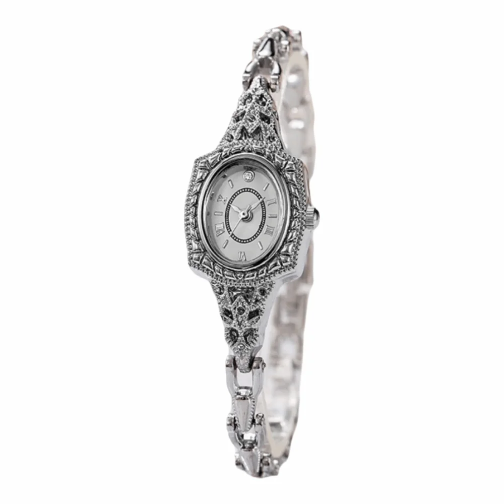 Minimalist Vintage Ladies Watch Elegant Luxury Fashion Wristwatch Small Dial Exquisite Women's Watch Student