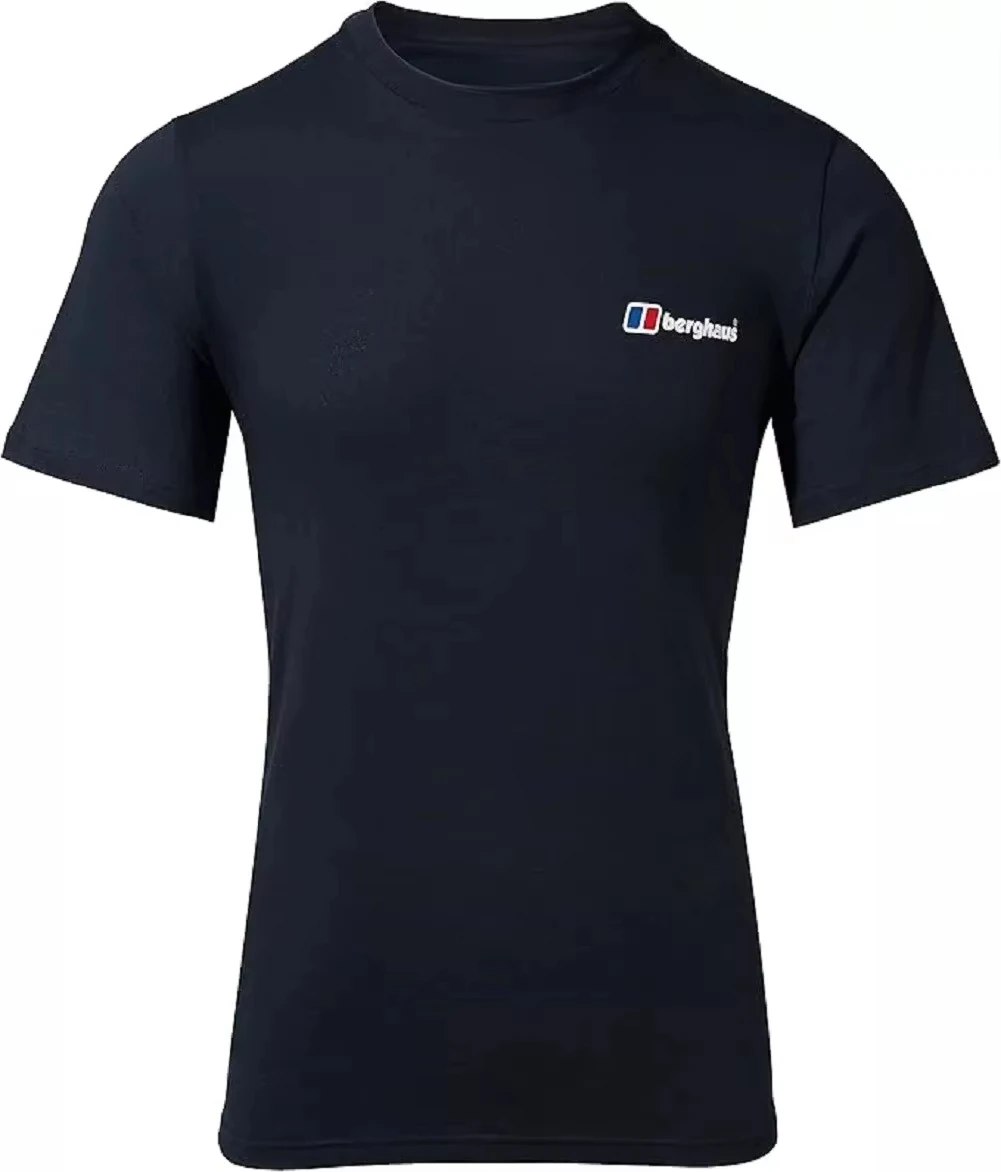 

2025 Mens Berghaus T Shirt Organic Cotton Classic Logo Crew Neck Tee High-end Luxury Is for Both Men and Women Top Y2k Tshirt