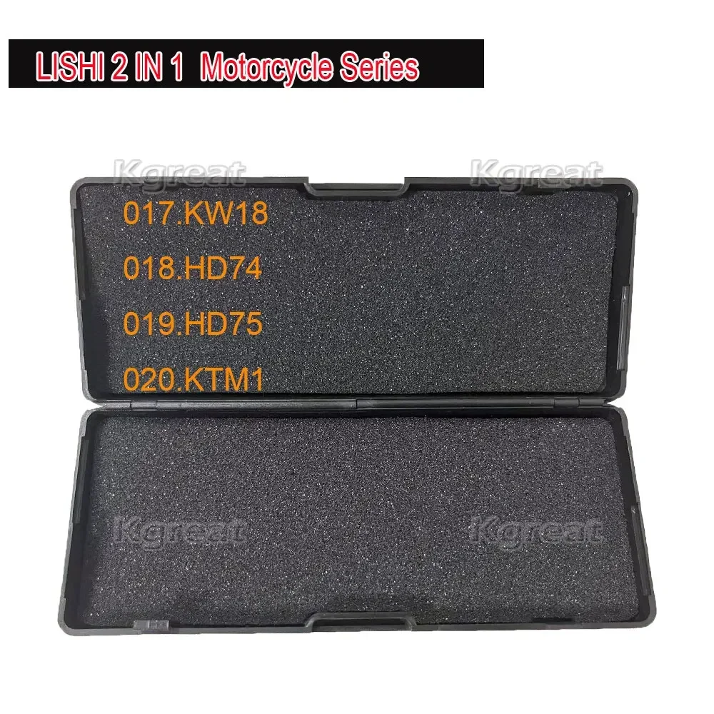 LISHI 2 IN I Motorcycle HON41/HON42 HON70 HON58R HON77 HON63 BW9MH KW14 H50 ZD24R YH35 SZ14 ZD30 KYM2 KYM2R YH65 KW18 HD74 KTM1