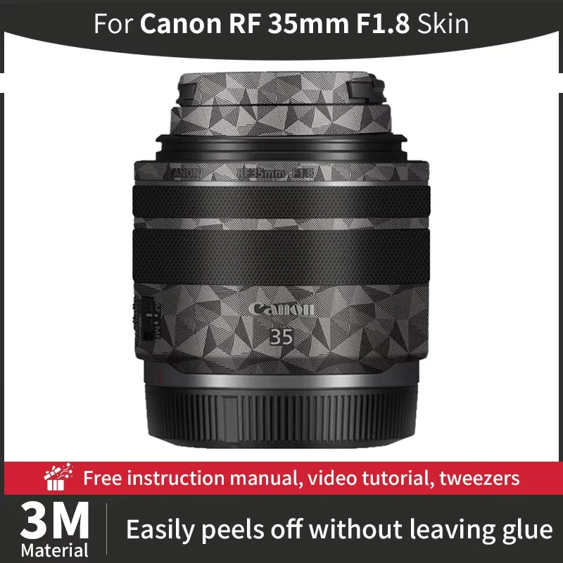 

For Canon RF 35mm F1.8 Camera Lens Skin Canon 35mm Skin Anti-scratch Camera Lens Sticker protective film