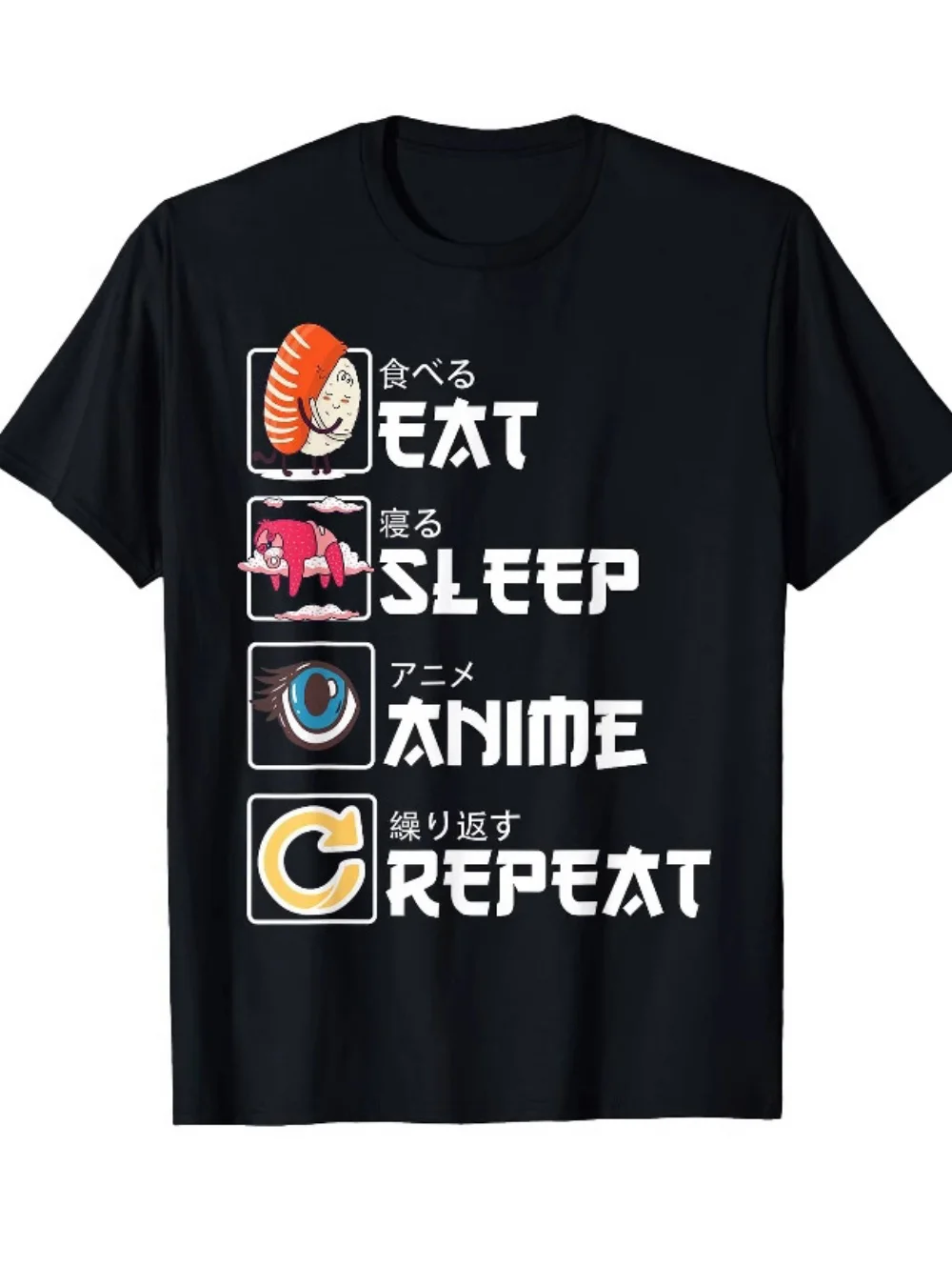 Männer Sommer Casual T-Shirt Esszimmer Unterhaltung Gedruckt 3D Gedruckt Lustige Tops Mode Harajuku Street Style T-shirt männer Kleidung – Detail 7