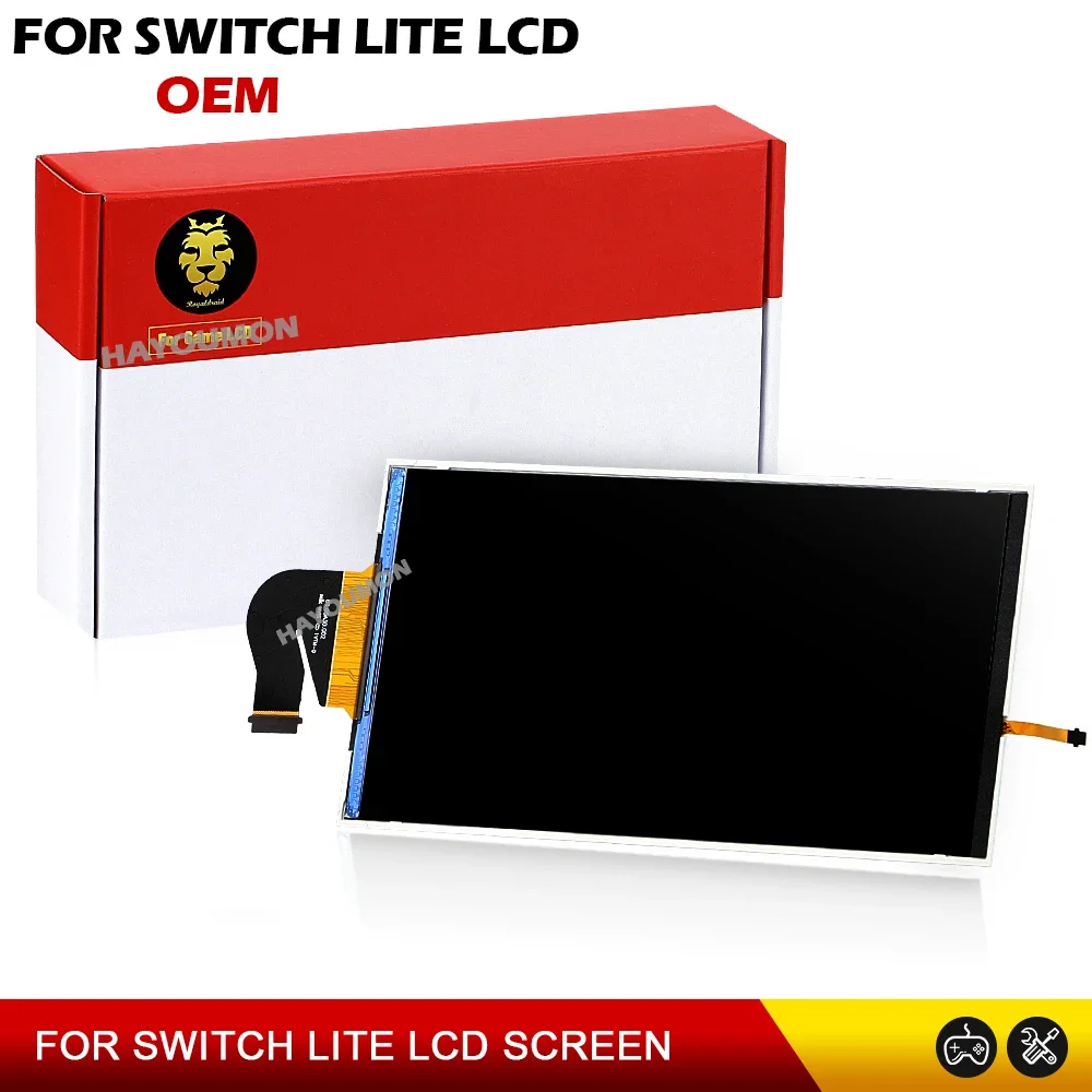 OEM جديد استبدال شاشة الكريستال السائل محول الأرقام للتبديل LITE شاشة LCD لملحقات وحدة التحكم في الألعاب NS Lite