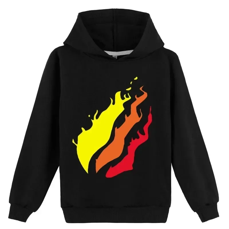 Herbst Winter Prestonplayz Lässiger Bedruckter Hoodie für Jungen und Mädchen Baumwolle Modische Oberteile Kleidung Kinder Sweatshirt Mantel