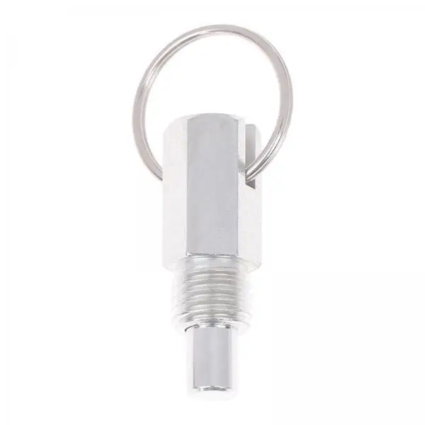 Metal Pull Pin Loading Spring Plunger Pin Quick Release Hardware Durable Wear Resistant for Ladder Control Tasks
