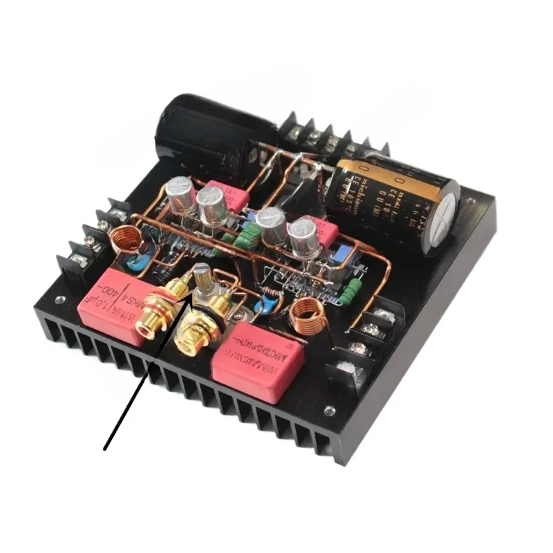 

7293 Power Amplifier Lm4780 Lm3886 Shed Power Amplifier Poisonous Voice Shed （With potentiometer and acrylic plate）