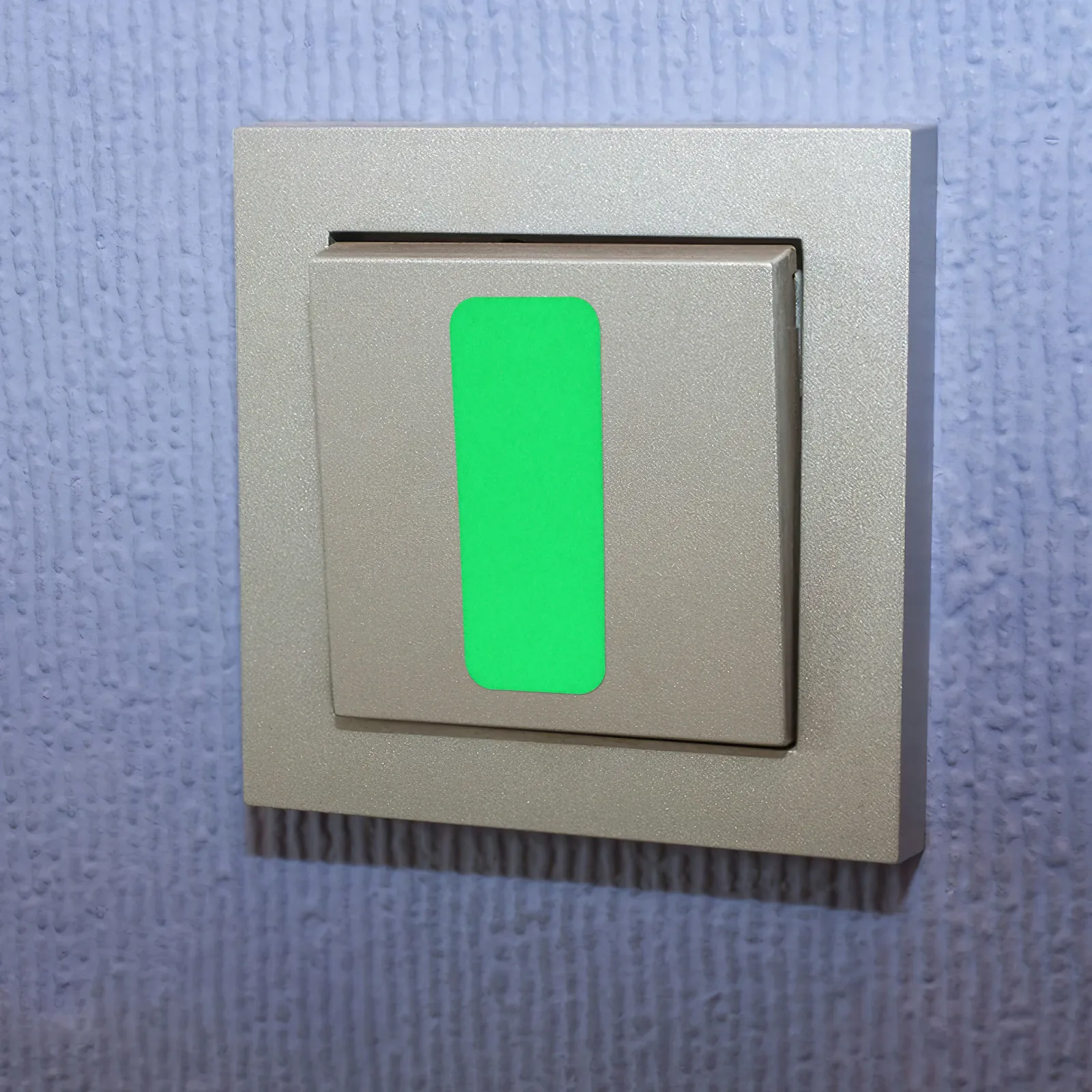 

1 Sheet Night Glowing Sticker PVC Luminous Switch Decal Easy Remove Home Light Decor for Bedroom Bathroom Sticker