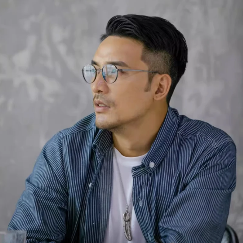 태그 헤제키아 빈티지 편광 선글라스 클립 KMN113 레트로 디자이너 UV400 선글라스 여성 브랜드 티타늄 안경테 남성용