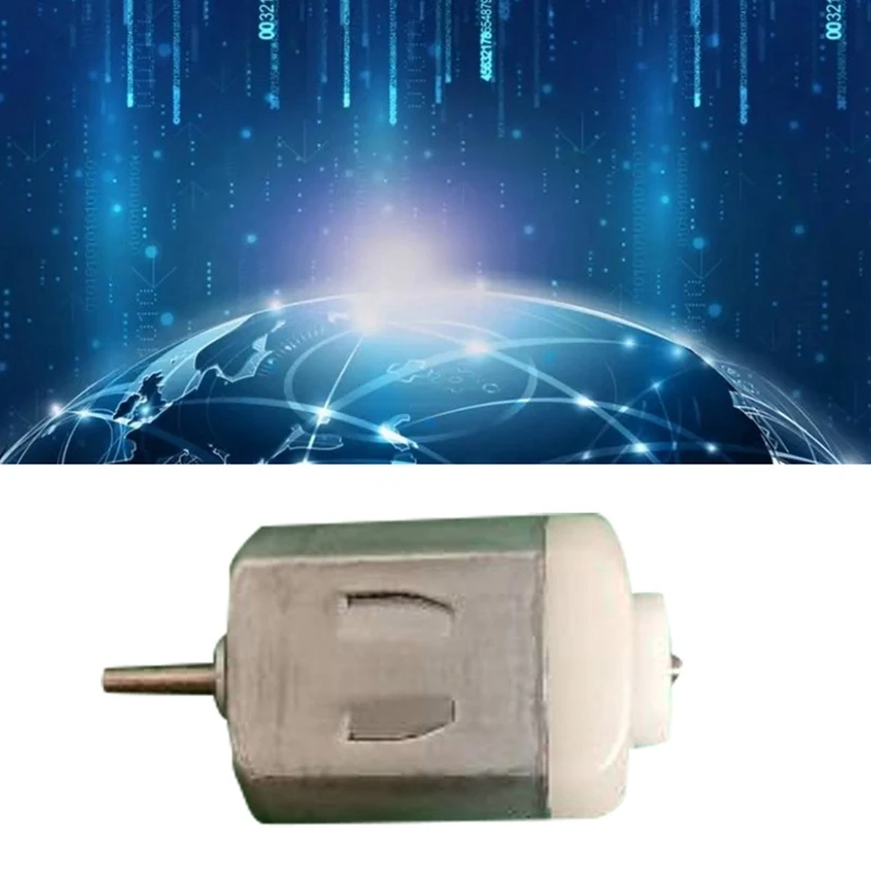 130 Micro-DC Motor Mini USB Fan sveglia multifunzione conveniente portatile 4 WD Brush pratico motore facile da installare