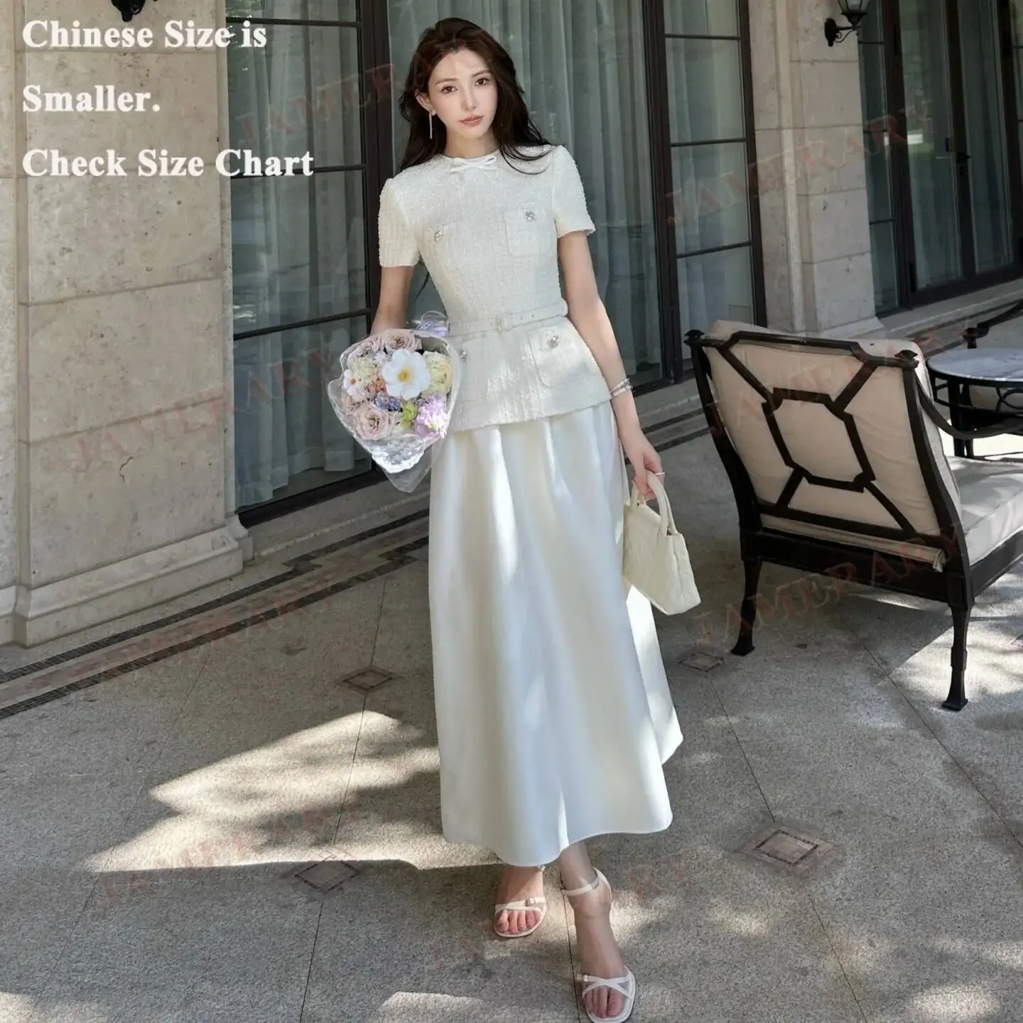 

Elegant Brand Summer Satin Tweed Dresses Women Short Sleeve Formal Evening Long Dress Party Princess Vestidos De Fiesta