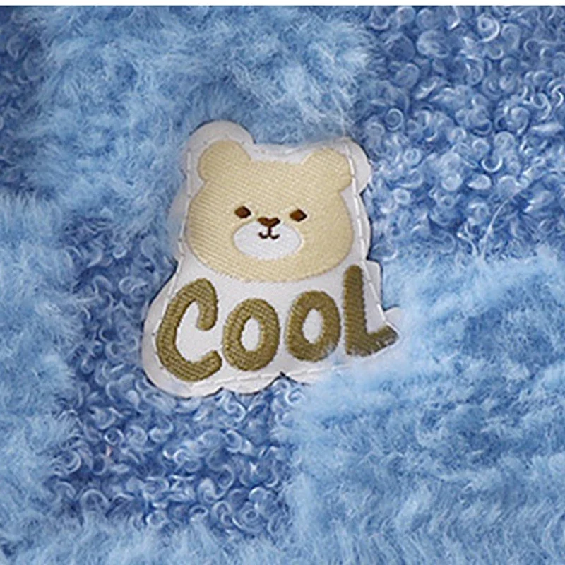 الخريف الشتاء الأطفال معطف الاطفال سترة صوف الطفل مزدوجة سميكة الدافئة جيليه متقلب نمط الفتيان الفتيات أكمام ملابس خارجية #5