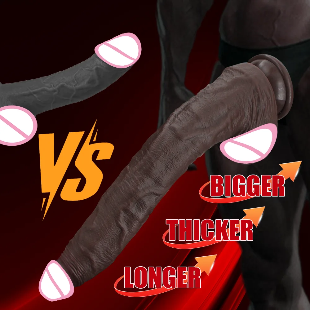 Super Long Dildo Realistic Dildos Flexible Soft Silicone Big Dick With Suction Cup Huge Penis Anal Sex Toys For Woman Men Adults view 5