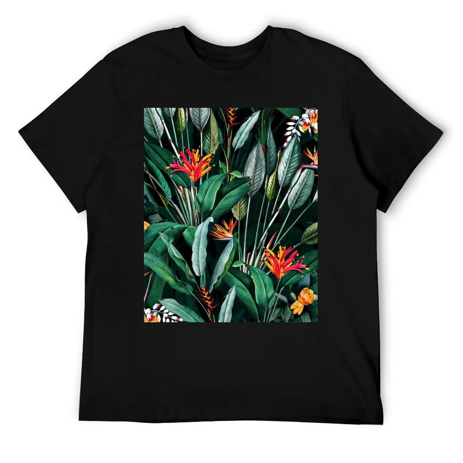 

Midnight Garden V T-Shirt t shirts for man graphic tees man graphic t shirt cotton t shirts man 100% T-Shirt