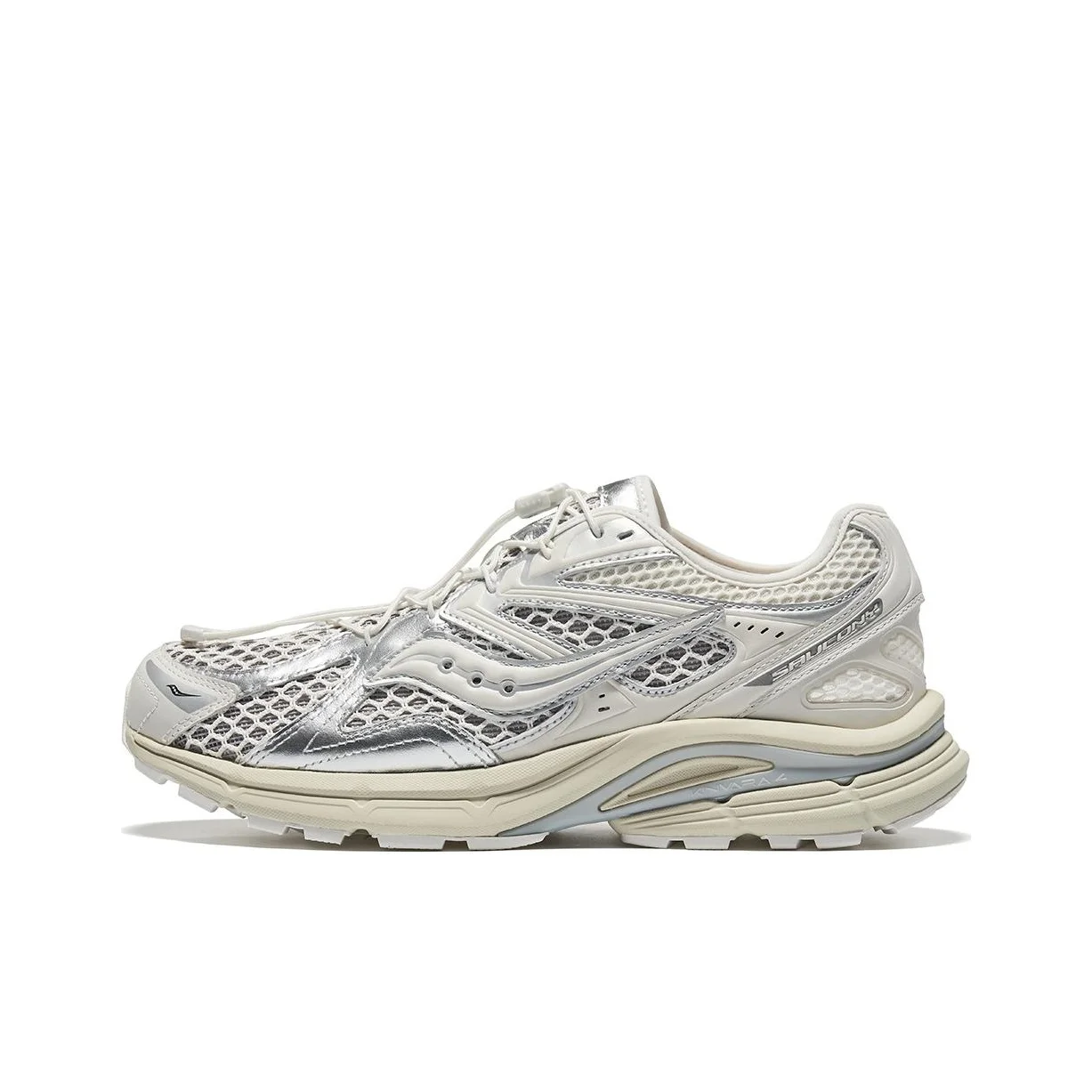 Saucony Kinvara Elite 4 Low Top Casual entrenamiento ciudad viaje zapatos para correr Unisex blanco plata S79078-1