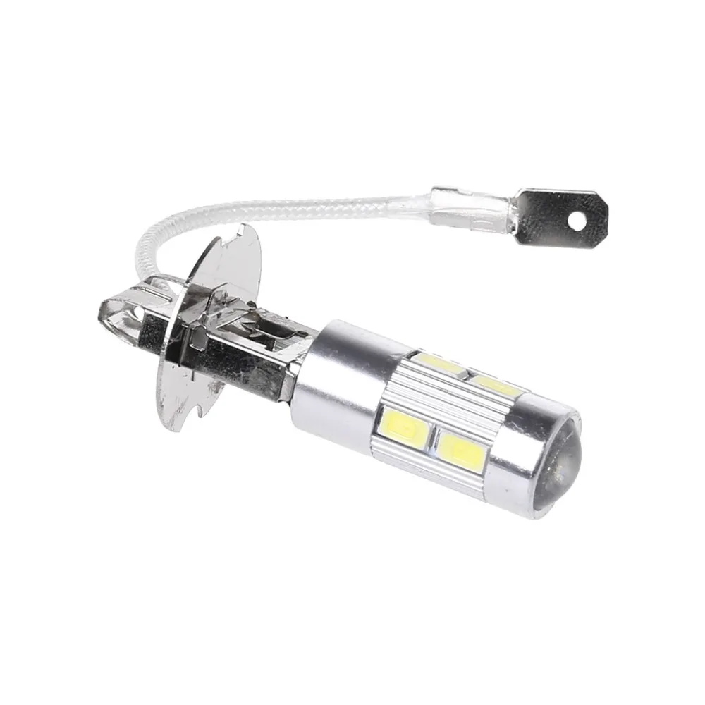 

Car LED roof light LED H3 H1 10SMD 5630 high brightness driving light fog bulb decoding fog light