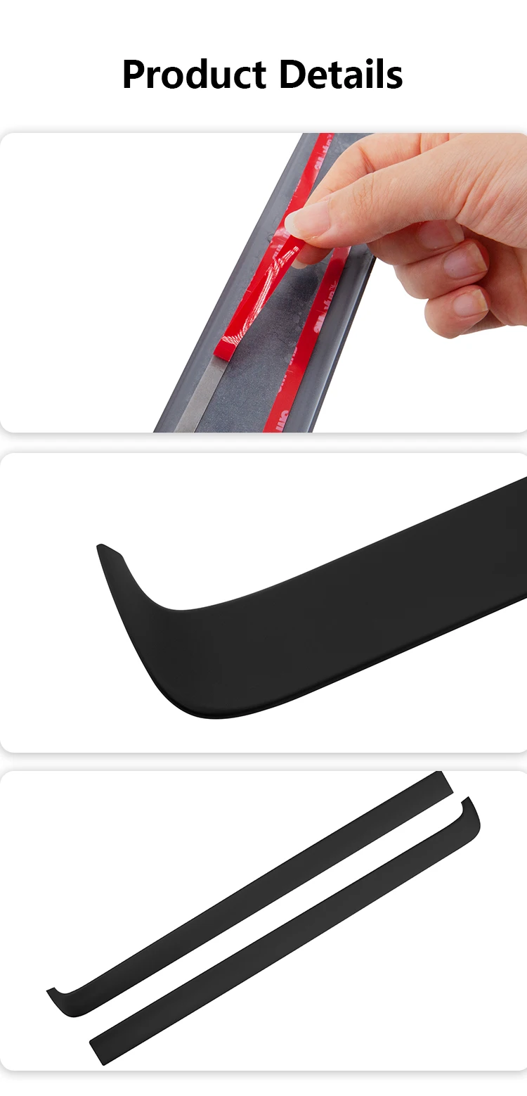 Armaturenbrettabdeckung für Tesla Model Y Juniper 2025-2026, Model 3 Highland 2024-2026, Auto-Instrumenten-Frontleistenverkleidung aus ABS. – Detail 8