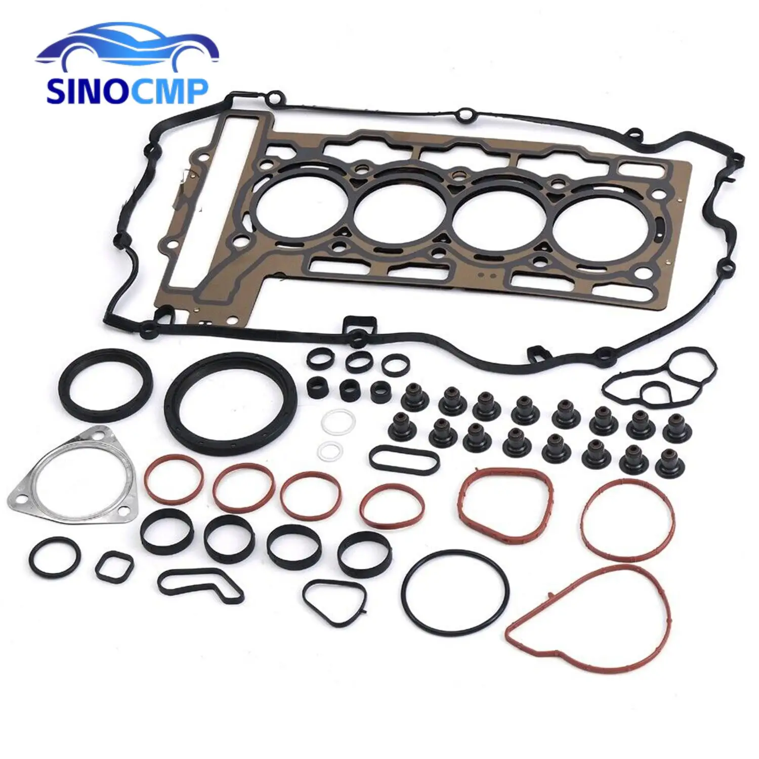 

New 1Set Engine Overhaul Gaskets 11127586907 11127567877 Kit For BMW 116i F20 MINI Cooper S R55 R56 N13 N18 1.6T Car Accessories