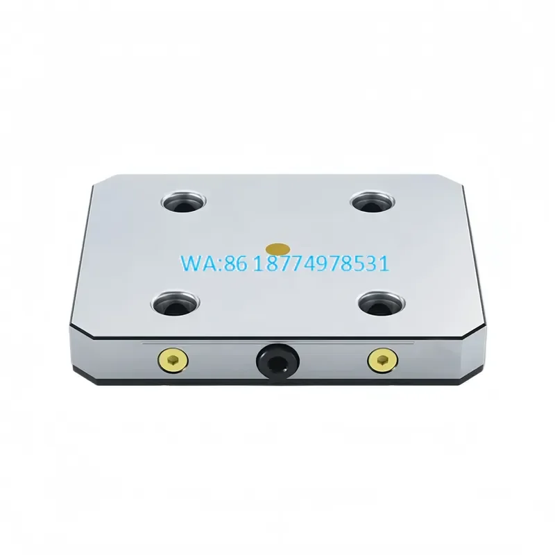 Wmwmnu for ODM Single Station Zero Point Plate 192x192x27mm Setup Distance 96mm Torque 30Nm CNC Self Centering Vise 3A-110251