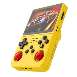 128G Retro Handheld Game Console Linux System 3.5Inch IPS Screen Portable Pocket Video Player 2 Joystick 64G 256G Kid Gift