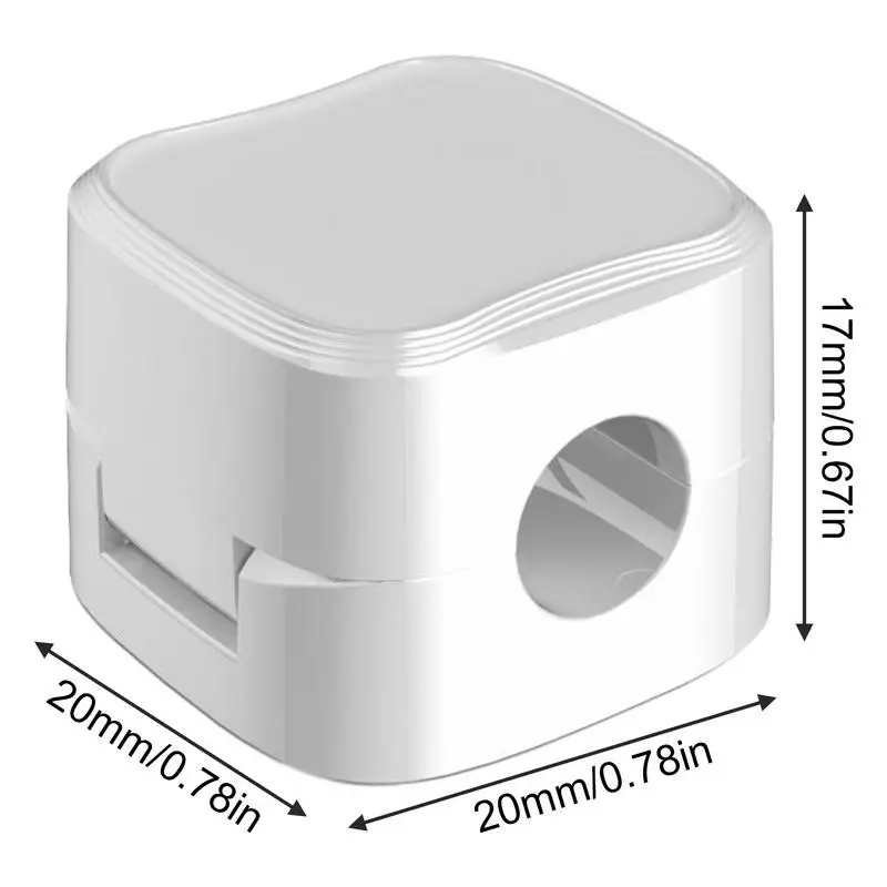 Magnetic Cable Clip Cord Holder Adhesive Wire Holder Keeper Organizer For Home Workplace Under Desk Cable Cord Management