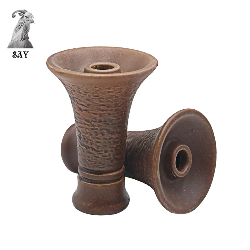 

SY Hookah Bowl Unique Shape Hookahs Craft Premium Handmade Ceramic Shisha Smoking Narguile Cachimbas Accessories Tools Chicha