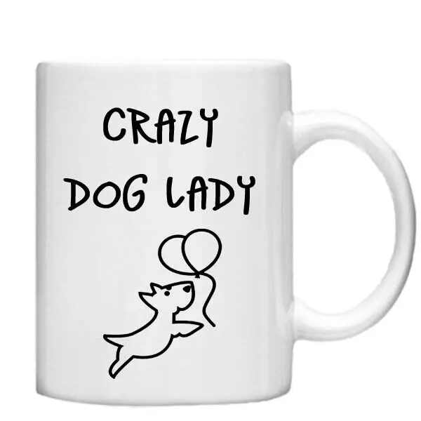 Crazy Animal Lover Mug Funny Mugs Gift Mug Coffee Mug Ceramic Cups Creative Cup Nordic Personalized Gifts Grandad Mum Dad Aunty