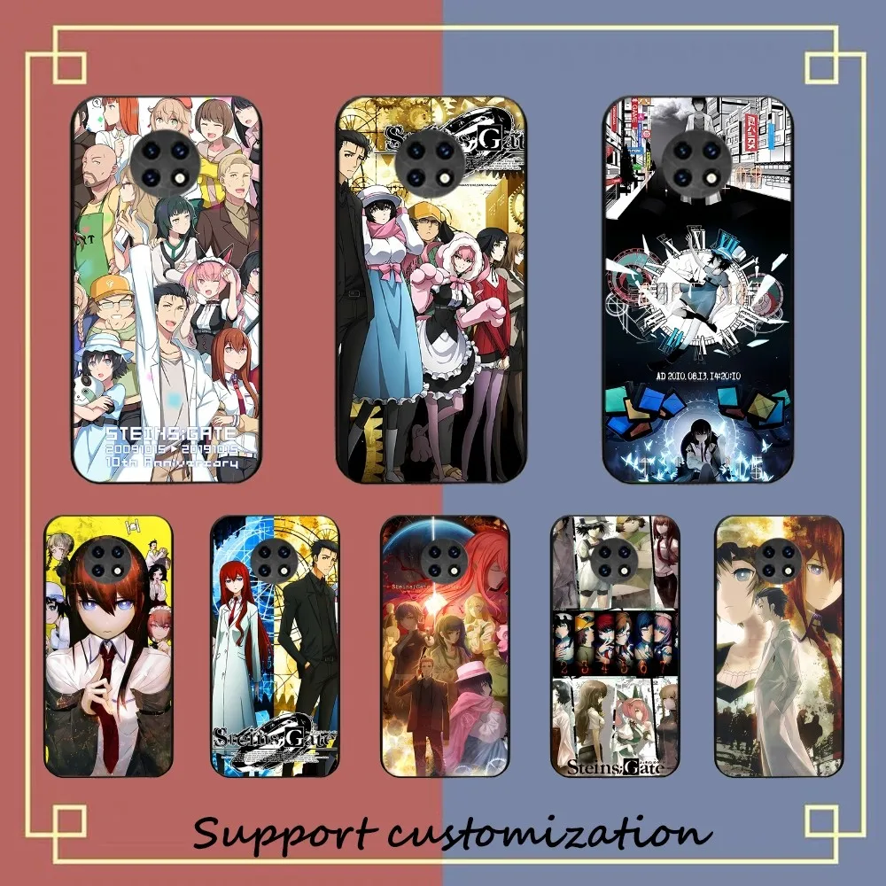 Anime Steins Gate Phone Case For Redmi Note 4 X 5 A 6 7 8 T 9 9S 10 11 11S 11Epro Poco M3 Pro