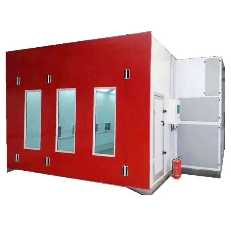 Paint Booth,Electric Heating Spray Booth Car Painting Chamber Baking Oven Auto Paint Cabin Led Spray Booths Paint Booths