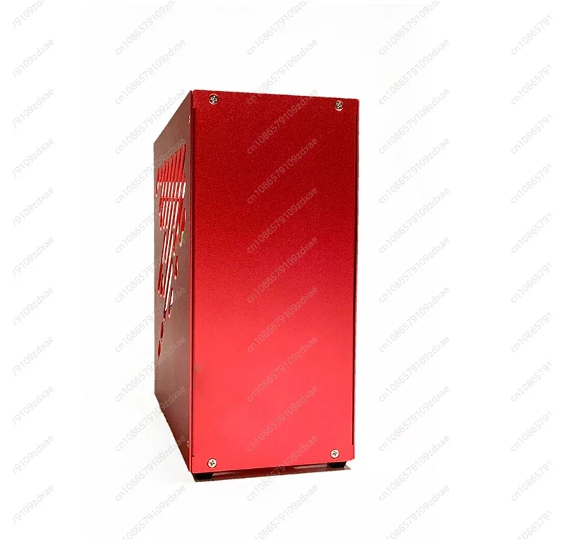 

M24ITX Мини-портативное полностью алюминиевое боковое прозрачное портативное шасси формата А4, маленькое 1Uflex Power с одним дисплеем K39