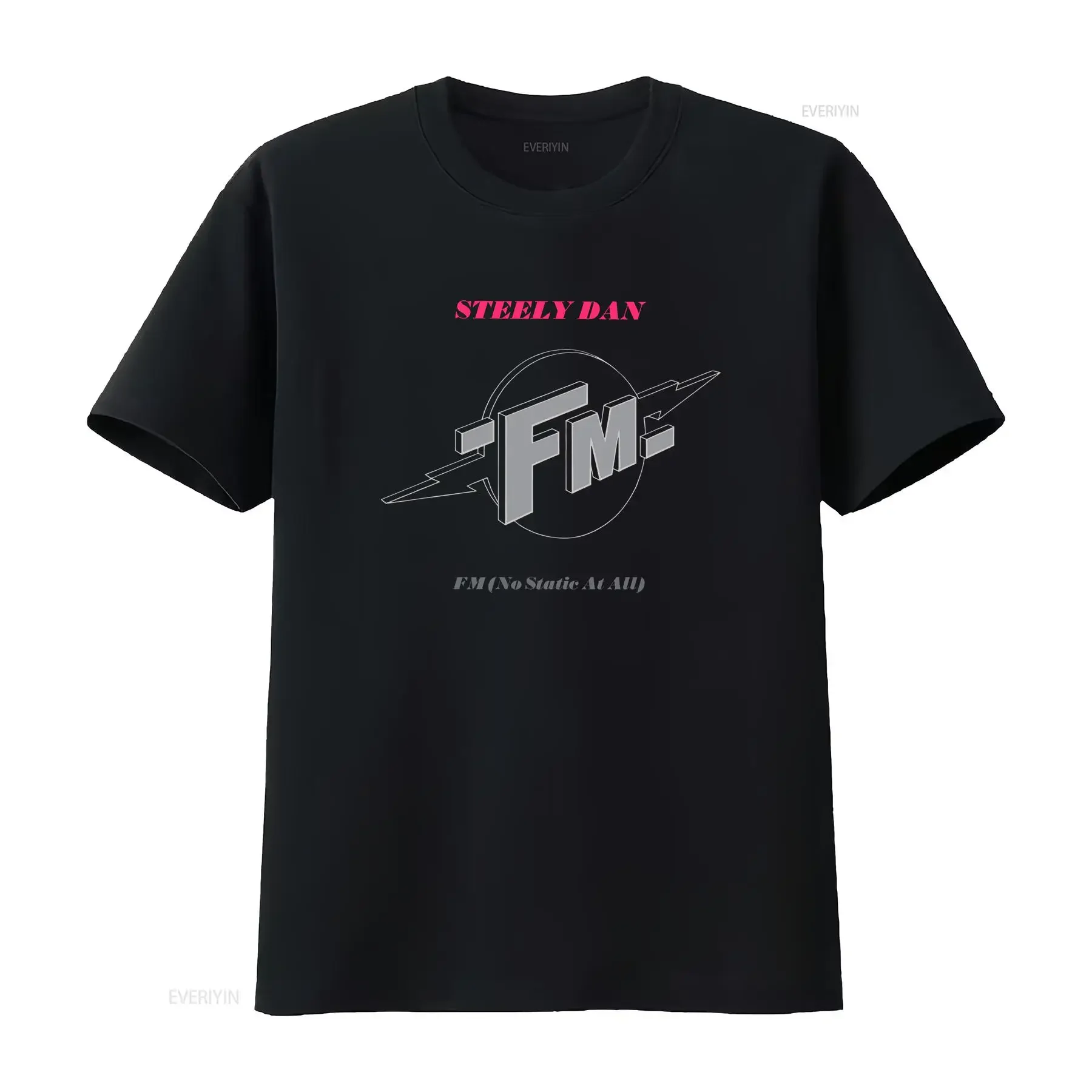 Steely dan fm sem estática em todos t camisa walter becker donald fagen s 5xl vintage lavado homme streetwear respirável unisex