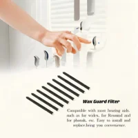 5 Packs/ 40pcs Wax Guard Filters Hearing Aid Accessories for Phonak, Resound, Widex and Unitron 5