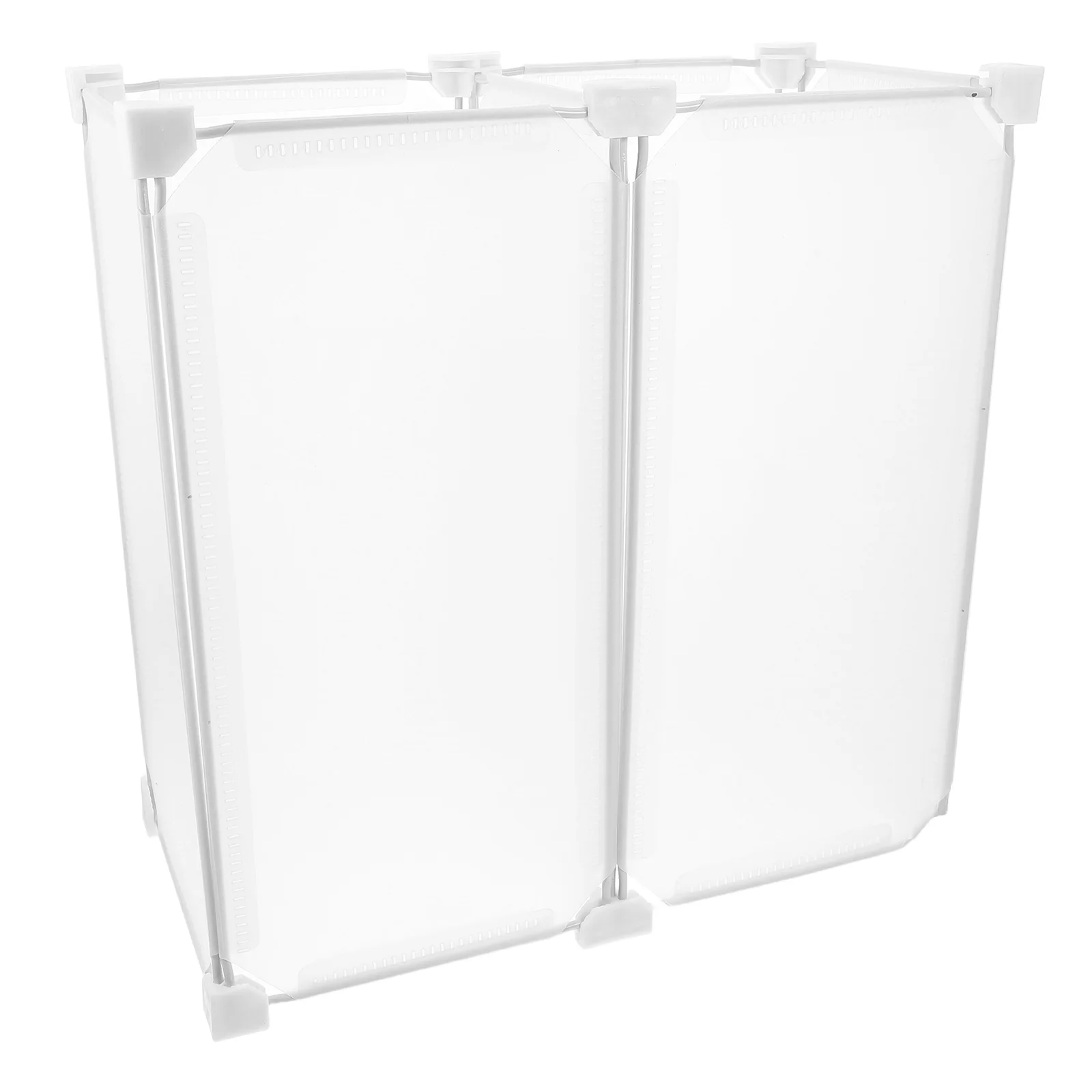 

Freezer Chest Organizer Bins White ABS Meat Storage Basket Refrigerator Cooler Separator Kitchen Accessories Deep Freezer Bins