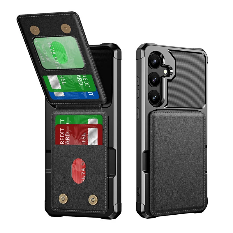 

Flip Wallet Case For Samsung Galaxy A17 A56 A36 A26 A16 A55 A35 A05S A54 A34 A24 A14 A73 A53 A72 Phone Case with Card Holder