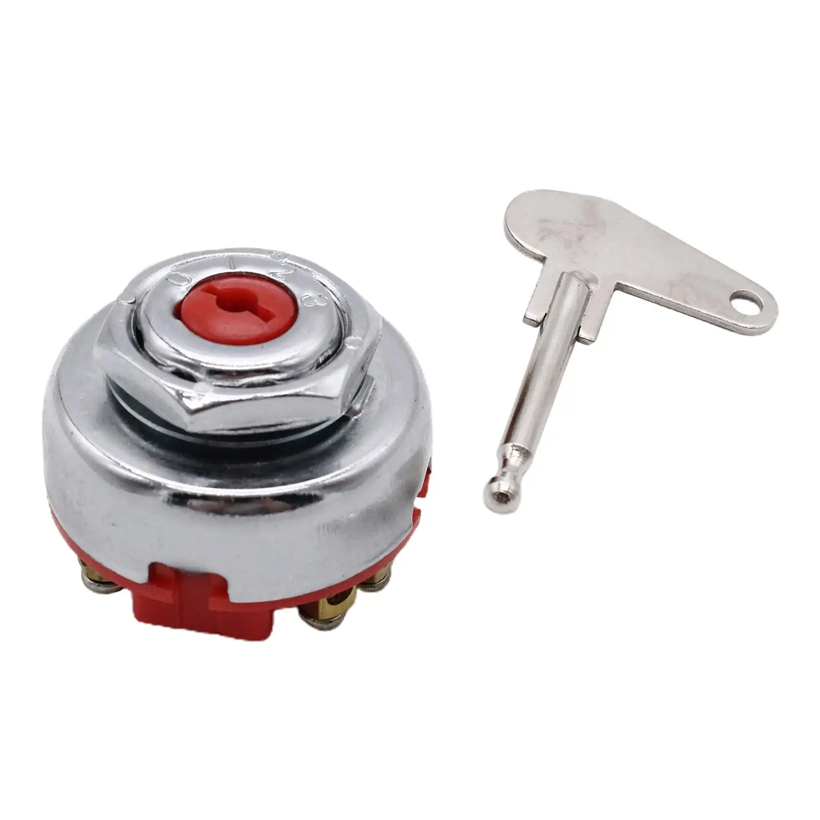 Interruptor de encendido Pieza de reparación de 8 pines Ajuste de alta resistencia para cortacésped de tractor