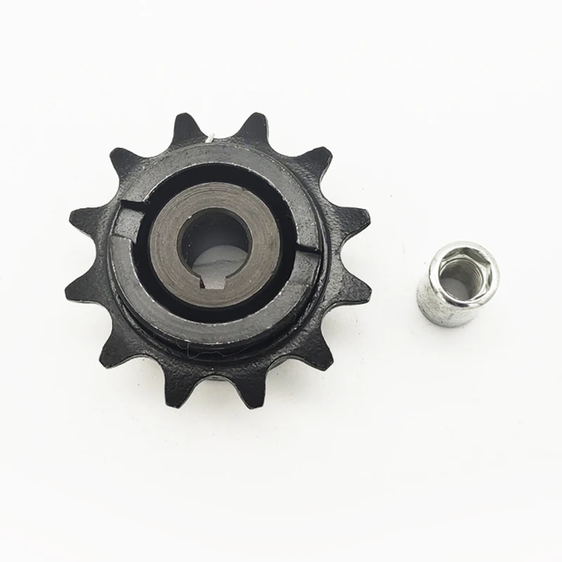 Card slot 12T single speed flywheel middle drive motor flywheel 12 Teeth Chain Sprocket For Electric Bike Motor MY1016Z MY1018