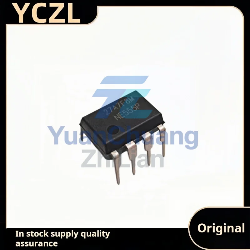 10PCS NE555P single high-precision timer chip plug-in DIP-8 timer new original genuine